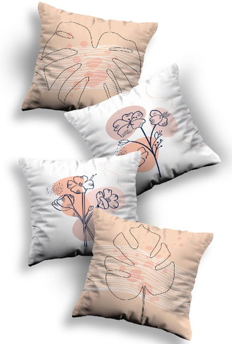 TEXTILOMANIE Set of 4 pillowcases Guido 43 × 43 cm - Pillowcase - Main image