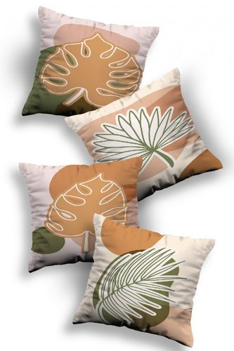 TEXTILOMANIE Set of 4 pillowcases Edan 43 × 43 cm - Pillowcase - Main image