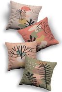 TEXTILOMANIE Set of 4 pillowcases Elma 43 × 43 cm - Pillowcase