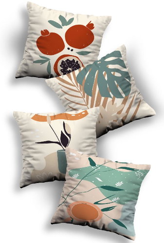TEXTILOMANIE Set of 4 pillowcases Bevan 43 × 43 cm - Pillowcase - Main image
