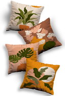 TEXTILOMANIE Set of 4 pillowcases Duncan 43 × 43 cm - Pillowcase