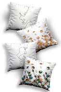 TEXTILOMANIE Set of 4 pillowcases Ward 43 × 43 cm - Pillowcase