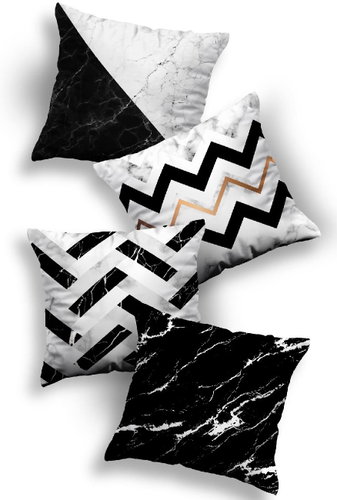 TEXTILOMANIE Set of 4 pillowcases Dinah 43 × 43 cm - Pillowcase - Main image