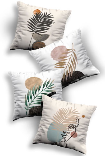 TEXTILOMANIE Set of 4 pillowcases Welden 43 × 43 cm - Pillowcase - Main image