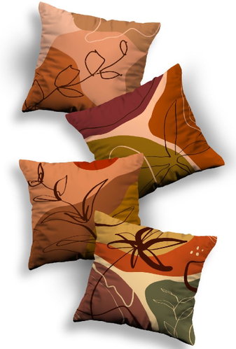 TEXTILOMANIE Set of 4 pillowcases Linus 43 × 43 cm - Pillowcase - Main image