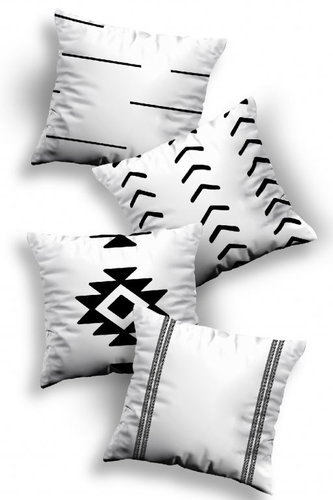 TEXTILOMANIE Set of 4 pillowcases Flavia 43 × 43 cm - Pillowcase - Main image