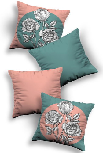 TEXTILOMANIE Set of 4 pillowcases Kyra 43 × 43 cm - Pillowcase - Main image