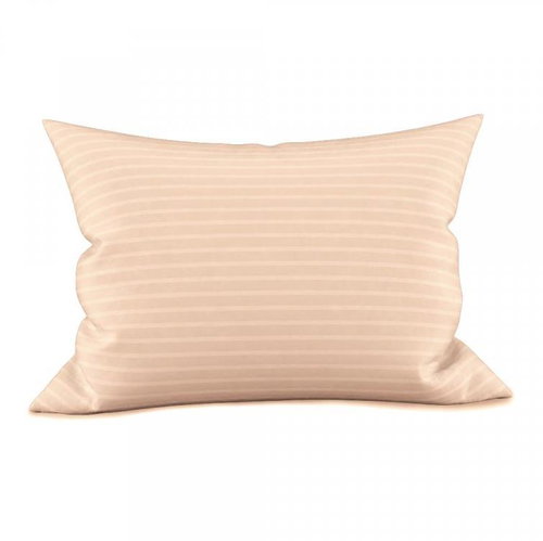 TEXTILOMANIE Pillowcase 70 × 90 cm ATG apricot 2 mm - Pillowcase - Main image