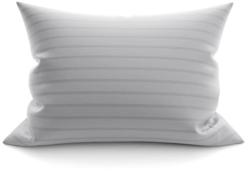 TEXTILOMANIE Pillowcase 70 × 90 cm ATG grey stripe 25 × 5 mm - Pillowcase - Main image