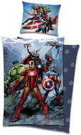 TEXTILOMANIA Children's bed linen Avengers blue - Bed Linen