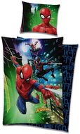 TEXTILOMANIA Children's bed linen Spiderman green - Bed Linen