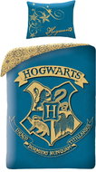 TEXTILOMANIA Children's bed linen Harry Potter Hogwarts blue - Bed Linen