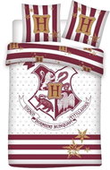 TEXTILOMANIA Children's bed linen Harry Potter Stripes burgundy - Bed Linen