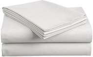 Simontex Cotton Sheet Lux White 220 × 240 cm - Bedsheet