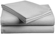 Textilomanie cotton sheet Standart light grey 220 × 240 cm - Bedsheet