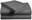 Cotton sheet Standart dark grey 220 × 240 cm