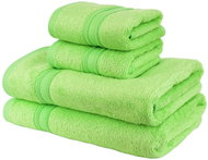 DOMMIO Bamboo towel set 2 pcs 30 × 50 cm, 2 pcs 50 × 100 cm green - Towel Set