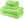 BerryHome Bamboo towel set 2 pcs 30 × 50 cm, 2 pcs 50 × 100 cm green