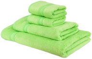 DOMMIO Set of bamboo towels and bath towels green - Towel Set