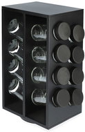 HOMLA Otto Rotating spice jar - 16 glasses 17 × 29 cm - Spice Container Set