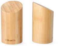 HOMLA Bambou Bamboo roots 2 pcs 5 × 9 cm - Spice Container Set