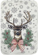 4sleep Microfiber towel 40 × 60 cm Christmas deer - Kitchen Towel