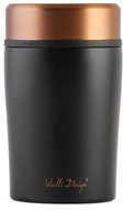 Vialli Design Fuori Food thermos, black golden pink 8067, 500 ml - Thermos