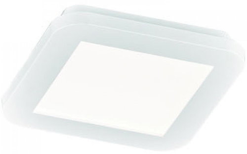 Trio RL Camillus square LED luminaire 24 W, 3000K, IP44, white - Ceiling Light - Main image