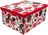 Domopaks lid and handles, Flowers - Storage Box