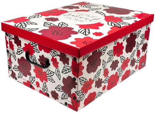 Domopaks lid and handles, Flowers - Storage Box - Main image