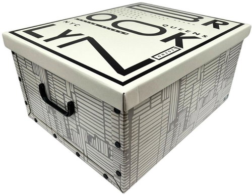 Domopak s víkem a držadly, Nápisy - Úložný box - Hlavní obrázek