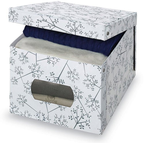Domopak with lid Bon Ton grey, XL - Storage Box - Main image