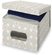 Domopak with lid ELLA beige, XL - Storage Box