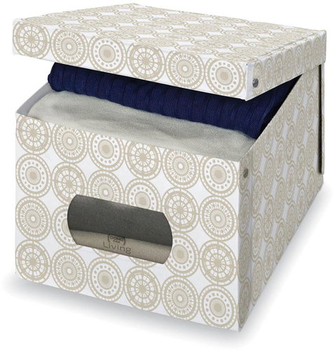 Domopak with lid ELLA beige, XL - Storage Box - Main image
