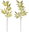 Branch shimmering gold 75 cm, set of 2