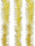 DOMMIO Chain golden yellow with laser effect, 2 m, 3 pcs - Christmas Decoration