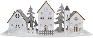 DOMMIO Village with LED houses, 2 × AA, 15,8 × 44 cm - Christmas Decoration