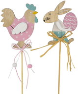 DOMMIO Bunny and hen set 2 pcs - Easter Decoration