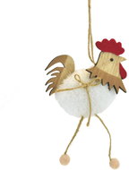 DOMMIO Plush hanging chicken 11 cm - Easter Decoration