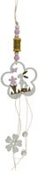 DOMMIO Velikonoční dekorace závěsná - Bílá kytička, 35 cm - Easter Decoration