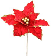 Dommio Poinsettia shimmering red O30 cm - Artificial Flower