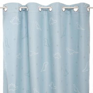 ATMOSPHERA Children's glow-in-the-dark curtain 140 × 250 cm, blue - Drape
