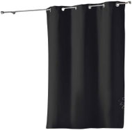 DOUCEUR D'INTÉRIEUR Blackout curtain on eyelets 135 × 180 cm, black - Drape