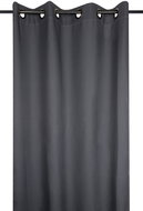 STOF Thermal insulation curtain with rings NELSON, 135 × 240 cm, anthracite - Drape
