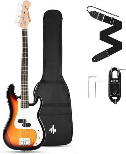 Donner DPB-510 - Sunburst - Bass Guitar - Main image