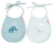 DONE BY DEER Tiny Elphee pocket bibs, blue, 2pcs - Bib