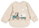 Tiny farm long sleeve bib with pocket, sand