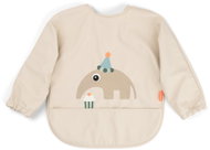 DONE BY DEER Celebration long-sleeved pocket bib, sand - Bib