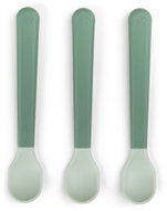 DONE BY DEER Easy-grip Foodie children's spoons, green, 3-pack - Spoon set