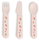 Farm cutlery set, pink